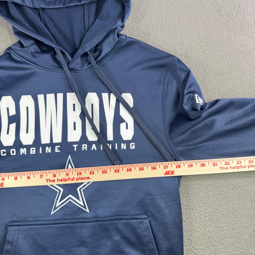 Dallas Cowboys Hoodie‎ Men S NFL New Era Combine Training Pullover - Picture 4 of 10